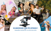 Charger l'image dans la visionneuse de galerie, Amocart Heat Press 5 in 1 Heat Press Machine 12 x 15in Clamshell Sublimation Transfer Printer Digital Temperature Control
