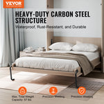 SucceBuy Murphy Bed Kit Full Size Vertical Deluxe DIY Wall Mechanical Hardware Pneumatic Lever Heavy Duty Frame for Guestroom