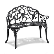 Bild in Galerie-Viewer laden, Amocart Outdoor Bench Wooden Metal Garden Bench for Outdoors 480 lbs Load Capacity Bench Outdoor Garden Park Bench
