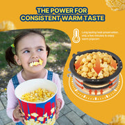Charger l'image dans la visionneuse de galerie, Amocart 4Oz Popcorn Maker Commercial Popcorn Machine Countertop Popcorn Maker Includes Tabletop Popcorn Maker 1.5 Gal per Batch

