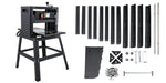 Amocart Electric Planer 12.5/13 inch Thicknesser Wood Planer With Stand & Dust Exhaust 1800W 8000RPM for Woodworking Power Tool