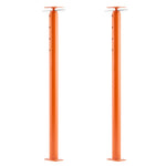 Amocart 2Pack 11200LBS House Floor Jacks 54-150in Height Adjustable Support Beam Basement Jack Post Pole for Leveling Temporary