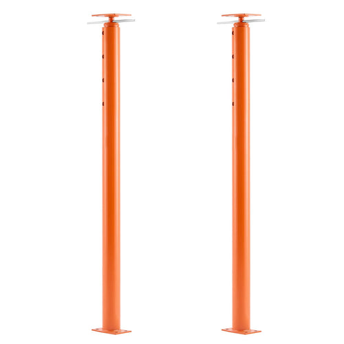Amocart 2Pack 11200LBS House Floor Jacks 54-150in Height Adjustable Support Beam Basement Jack Post Pole for Leveling Temporary