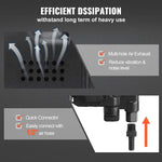 for Heavy Duty Repairs and Maintenance Amocart  Air Impact Wrench Up to 2730ft-lbs Reverse Torque Output 1"Pneumatic Impact Gun