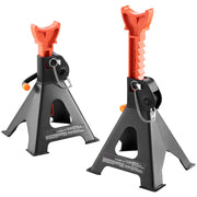 Bild in Galerie-Viewer laden, Amocart Jack Stands 3/6 Ton Capacity Car Jack Stands Double Locking Adjustable Height for lifting SUV Pickup Truck Car UTV ATV
