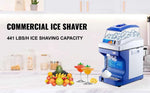 Amocart Commercial Ice Shaver Crusher 441LBS/H with 11LBS Hopper Electric Snow Cone Maker For Parties Events Snack Bar