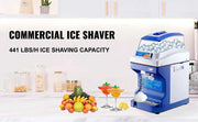 Bild in Galerie-Viewer laden, Amocart Commercial Ice Shaver Crusher 441LBS/H with 11LBS Hopper Electric Snow Cone Maker For Parties Events Snack Bar
