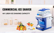 Charger l'image dans la visionneuse de galerie, Amocart Commercial Ice Shaver Crusher 441LBS/H with 11LBS Hopper Electric Snow Cone Maker For Parties Events Snack Bar
