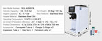 Amocart 4L Commercial Ice Cream MachineSingle Flavor Countertop Soft Serve Ice Cream Maker Touch Screen Auto Clean Pre-cooling