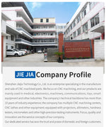Jiejia OEM Custom Factory CNC Service Precision CNC Parts Stainless Steel Machining Manufacturing Turning Parts