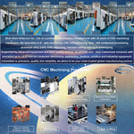 CNC machining parts custom milling turning precision stainless steel aluminum alloy metal components OEM fabrication