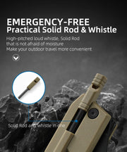 Load image into Gallery viewer, LETGOS Pocket Folding Knife, 22 in 1,Survival Gear EDC Rescue Tool with nylon sheath, Emergency, Camping, Hunting, Gift for dad
