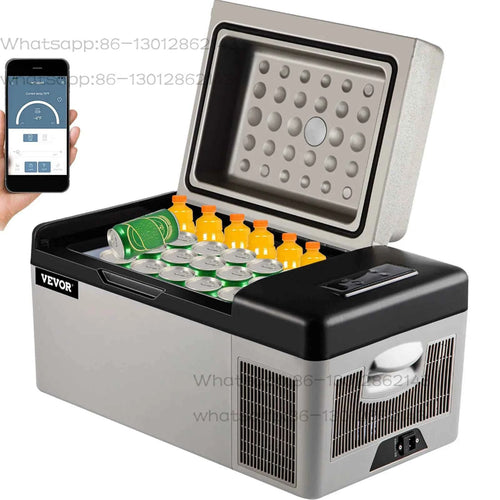 Succebuy 20-55L Portable Refrigerator Car Refrigerator Electric Compressor Cooler with 12/24v DC & 110-240v AC