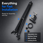 1080P 4K Digital Microscope Full HD Industrial Microscope C-Mount DigitalCamera PCB Welding Mobile Phone Repair Stand Microscope