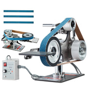Bild in Galerie-Viewer laden, Amocart Belt Grinder Sander 30 x1-Inch Variable Speed Belt Polisher W/VFD 550W Grinding Polishing for Metalworking Knife Making
