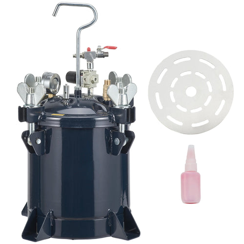 Amocart 10L Spray Paint Pressure Pot Tank Air Paint Pressure Pot Metal Rack Leak Repair Sealant for Industry Home Construction