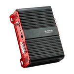 Amocart Monoblock Car Amplifier Class D Car Audio Amplifier with Remote Subwoofer Level Control Low Pass Filter and Bass Boost