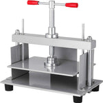Amocart Manual Paper Press Machine 12x8.6 in for A4 Paper 10cm Thickness Steel Frame Paper Press Machine Papermaking Book Press