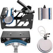 Bild in Galerie-Viewer laden, Amocart Combo Heat Press Machine 5/6/8 in 1 30*38CM 38*38CM Muntifunctional Sublimation Printer Transfer for Mug Hat Plate
