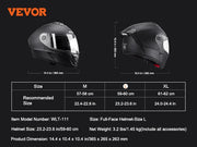 Charger l'image dans la visionneuse de galerie, Amocart Full Face Motorcycle Helmet Smart Street ABS &amp; High Density Helmet with Bluetooth Slot &amp; Interchangeable Len, for Adult
