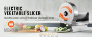 Bild in Galerie-Viewer laden, Amocart Electric Vegetable Slicer 0-12mm Thickness Adjustable Commercial Slicer Machine Stainless Steel Food Cutter Machine
