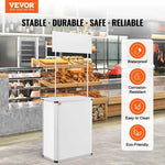 Amocart Promotion Counter Table Portable Tradeshow Podium Table Display Exhibition Counter Stand Booth Fair Pop Up Podium Table