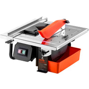 Bild in Galerie-Viewer laden, Amocart Wet Tile Saw 7-inch 65Mn Steel Blade 3500 RPM Induction Motor Tile Cutter Wet Saw Water Reservoir 0-45 Degrees Angle
