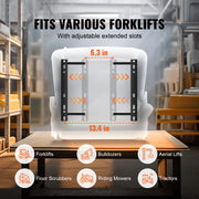 Charger l'image dans la visionneuse de galerie, Amocart Universal Forklift Seat Fold Down Tractor Seat with Adjustable Angle Back and Micro Switch Comfortable Forklift Seat
