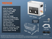 Bild in Galerie-Viewer laden, Amocart 2/3/6/10/15/30L Ultrasonic Cleaner with Heater Timer for Lab Tools Metal Parts Carburetor Brass Auto Parts Engine Parts
