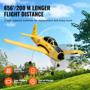 Charger l'image dans la visionneuse de galerie, SucceBuy RC Plane 2.4G 4CH Remote Control Airplane with 6-Axis Gyro Stabilizer Aircraft Toy RC Glider for Kids Beginners Gifts
