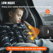 Charger l'image dans la visionneuse de galerie, Amocart 8KW Diesel Air Heater Muffler Diesel Heater 12V Remote Control Diesel Parking Heater with LCD Switch for Car Truck Boat
