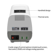 Load image into Gallery viewer, Kamoer UIP E High Flow Peristaltic Pump 0.5-1500ml/min with Touch Screen AC100-240V for Filling,Dispensing,Lab Chemical Transfer
