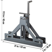 Charger l'image dans la visionneuse de galerie, SucceBuy Manual Tube Roller Bender 1-1/2in For Mild Steel Cooper Adjustable Manual Square Rectangular Tube Bending Rolling Tool
