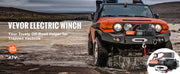 Charger l'image dans la visionneuse de galerie, Amocart 4500lbs ATV/UTV Electric Winch Nylon/Steel Rope Winch with Wireless/Wired Remote for Truck Car Towing Jeep Off-Road SUV
