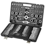 Charger l'image dans la visionneuse de galerie, Amocart Tap and Die Set 40PCs 60PCs 80PCs 110/116PCs Metric SAE Standard Bearing Steel Taps and Dies Essential Threading Tool
