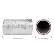Load image into Gallery viewer, SucceBuy Dryer Vent Hose Insulated Flexible Duct Heavy-Duty Three Layer Protection for HVAC Heating Cooling Ventilation Exhaust
