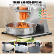 Load image into Gallery viewer, Amocart Commercial French Fry Cutter with 4 Replacement Blades Lemon Potato Cutter for French Fries with Extended Handle
