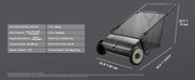 Charger l'image dans la visionneuse de galerie, Amocart Tow Behind Lawn 21/26/44/50in Sweeper Large Capacity Heavy Duty Leaf Grass Collector with Adjustable Sweeping for Pick
