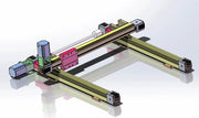 Charger l'image dans la visionneuse de galerie, XY Axis Gantry High Speed Synchronous Belt High Precision Slide Module for Linear Shaft Actuator Guide Rail Workbench
