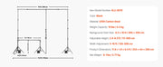 Load image into Gallery viewer, Amocart Backdrop Stand Adjustable Photo Backdrop Kit Heavy Duty Projector Screen Stand for Wedding Photo Video Studio Party
