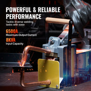 Charger l'image dans la visionneuse de galerie, Amocart Portable Spot Welder 8KVA Handheld Welding Tip Gun Metal Sheet Spot Welding Machine for Stainless Steel Aluminum Sheet
