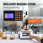 Charger l'image dans la visionneuse de galerie, Amocart Automatic Liquid Filling Machine Bottle Water Filler Gear Pump Digital Control for Perfume Beverage Olive Oil 50-5000g
