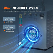Charger l'image dans la visionneuse de galerie, Amocart Industrial Water Chiller CW-3000 80W / CW-3000(Pro) 150W Air-Cooled 12L Water Tank Capacity for Laser Engraving Machine
