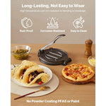Amocart 8 10 Inch Tortilla Press Cast Iron Tortilla and Roti Maker Heavy Duty Tortilladora Press Pataconera Makers w/Handle