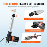 Load image into Gallery viewer, Amocart Linear Actuator 8/10/12/14/16 Inch 12V 6000N 5mm/s Electric Linear Motor Controller With Mounting Bracket for Homeuse
