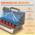 Amocart 90Kpa 130W Vacuum Sealer Food Packaging Machine with Free 10pcs Vacuum bags for Household Kitchen Vacuum Food Sealing