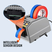 Charger l'image dans la visionneuse de galerie, SucceBuy ZCUT-9 Automatic Tape Cutting Machine Paper Slitting Dispenser 6-60mm Adhesive Electric Tape Cutter for Product Package
