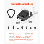 Charger l'image dans la visionneuse de galerie, Amocart Paddle Board Pump 20/22/40 PSI High-Pressure Dual-Stage Inflation &amp; Deflation Air Pump for Inflatable Paddle Boards
