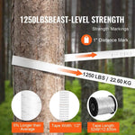 Amocart Polyester Pull Tape Mule Flat Rope Printed Webbing Cable Pulling Tape for Packaging Gardening Electrical Conduit Work