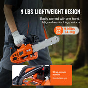 Charger l'image dans la visionneuse de galerie, Amocart Gas Chainsaw Gasoline Powered Chain Saw Handheld Cordless Petrol Chainsaws for Tree Wood Branch Cutting Tree Trimming
